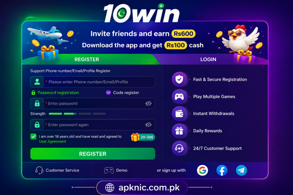 10Win Game Registration